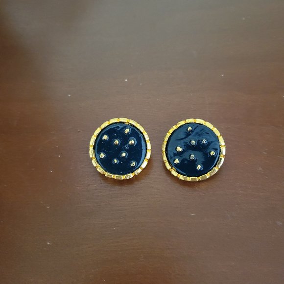 Vintage William DeLillo Clip-ons earrings - Picture 1 of 3